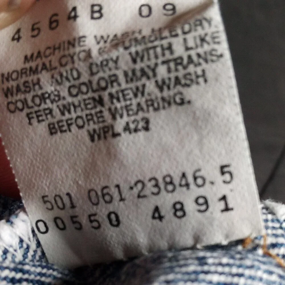 Vintage Levi's 550 Denim Blue Jeans 29x32